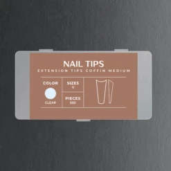 550 Tip Box Coffin Soft Gel -Nagelgeräte Geschäft 0003 3004355673970017049