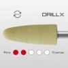 DRILLX Manicure Silicon Polish Bit Fein