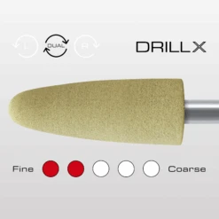 DRILLX Manicure Silicon Polish Bit Fein
