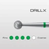 DRILLX Manicure Diamant Bit Kugel M Grob 2 DRILLX Manicure Diamant Bit Kugel M Grob -Nagelgeräte Geschäft 0009 2727385643331258905