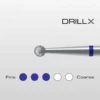 DRILLX Manicure Diamant Bit Kugel S Medium 2 DRILLX Manicure Diamant Bit Kugel S Medium -Nagelgeräte Geschäft 001524016