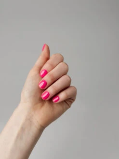 035 Soak Off Shellac Flashy Flamingo Pink -Nagelgeräte Geschäft 035 Soak Off Shellac Flashy Flamingo pink 1