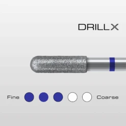 DRILLX Manicure Diamant Bit Zylinder L Medium