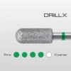 DRILLX Manicure Diamant Bit Zylinder Grob