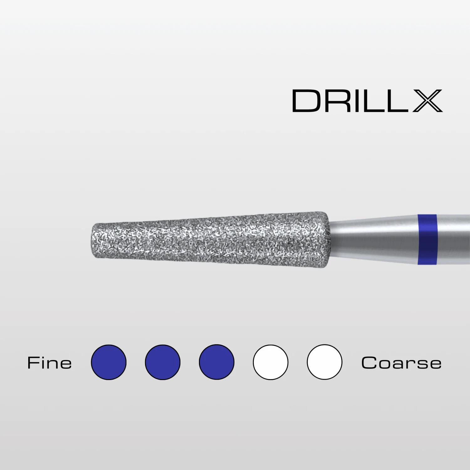 DRILLX Manicure Diamant Bit Konus M Medium 3 DRILLX Manicure Diamant Bit Konus M Medium