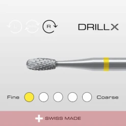 DRILLX Remover Bit Birne Superfein