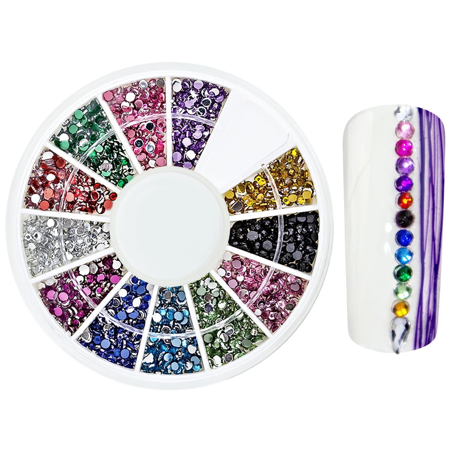 Nailart Strass Steine Display 3 Nailart Strass Steine Display