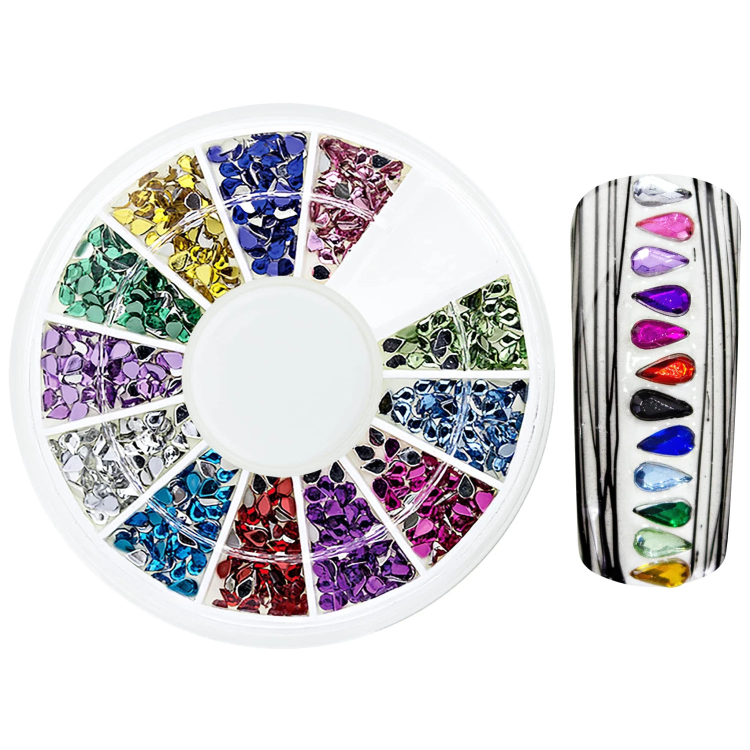 Nailart Strass Steine Display 5 Nailart Strass Steine Display – Bild 3