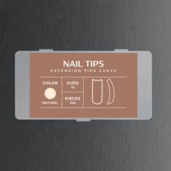 250 Tip Box Curve Natural 7 250 Tip Box Curve Natural -Nagelgeräte Geschäft 24525250 2