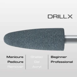 DRILLX Manicure Silicon Polish Bit Medium -Nagelgeräte Geschäft 273534070 1