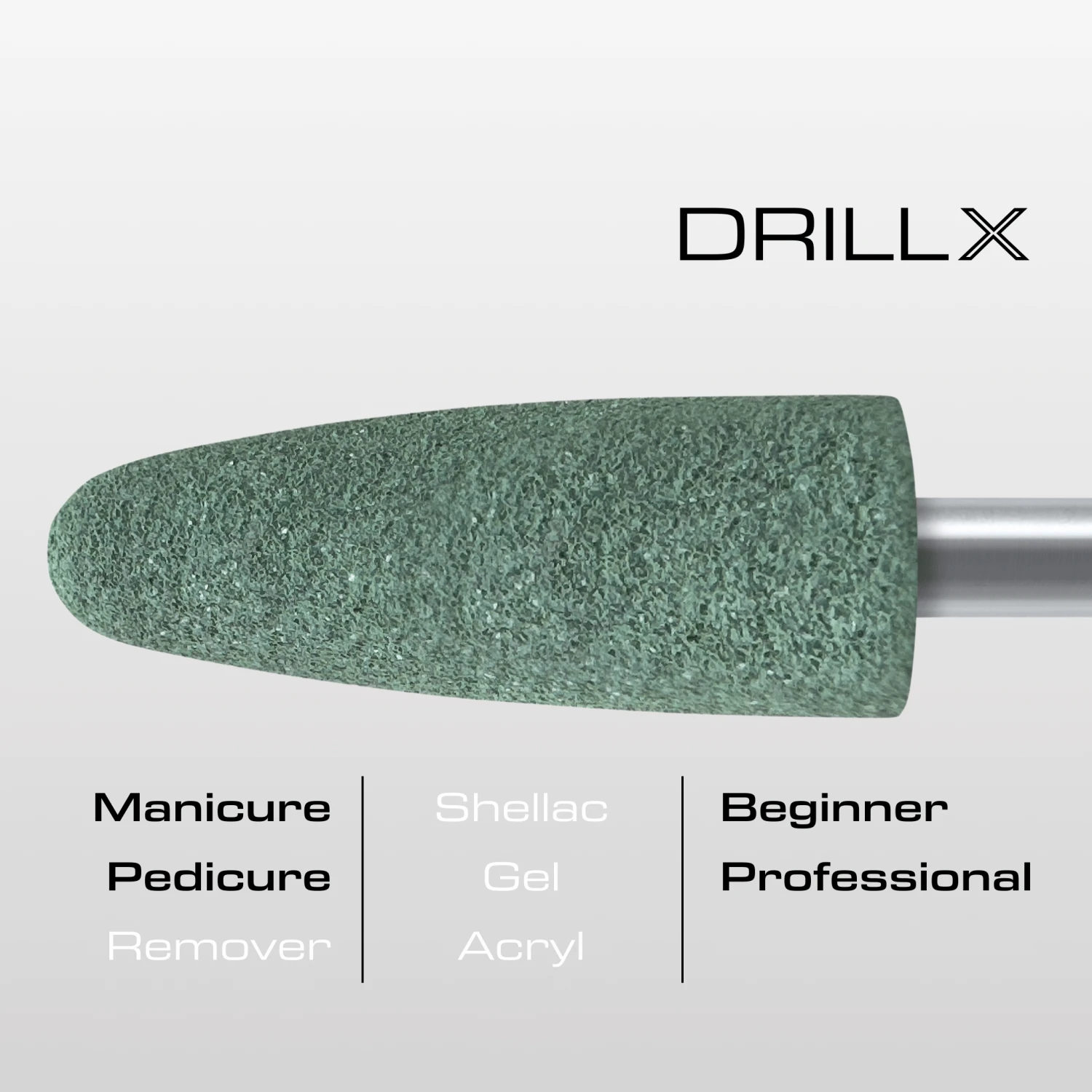 DRILLX Manicure Silicon Polish Bit Grob 4 DRILLX Manicure Silicon Polish Bit Grob – Bild 2