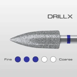 DRILLX Manicure Diamant Bit Flamme XL Medium