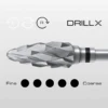 DRILLX Remover Bit Birne Supergrob 1 DRILLX Remover Bit Birne Supergrob -Nagelgeräte Geschäft 275224060