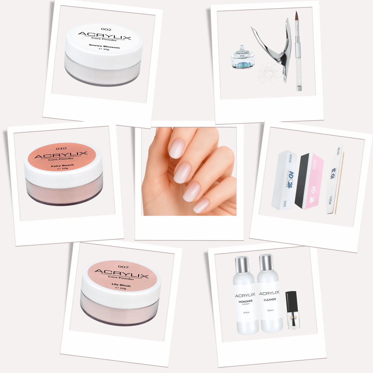 ACRYLIX Powder Starter Set 3 ACRYLIX Powder Starter Set