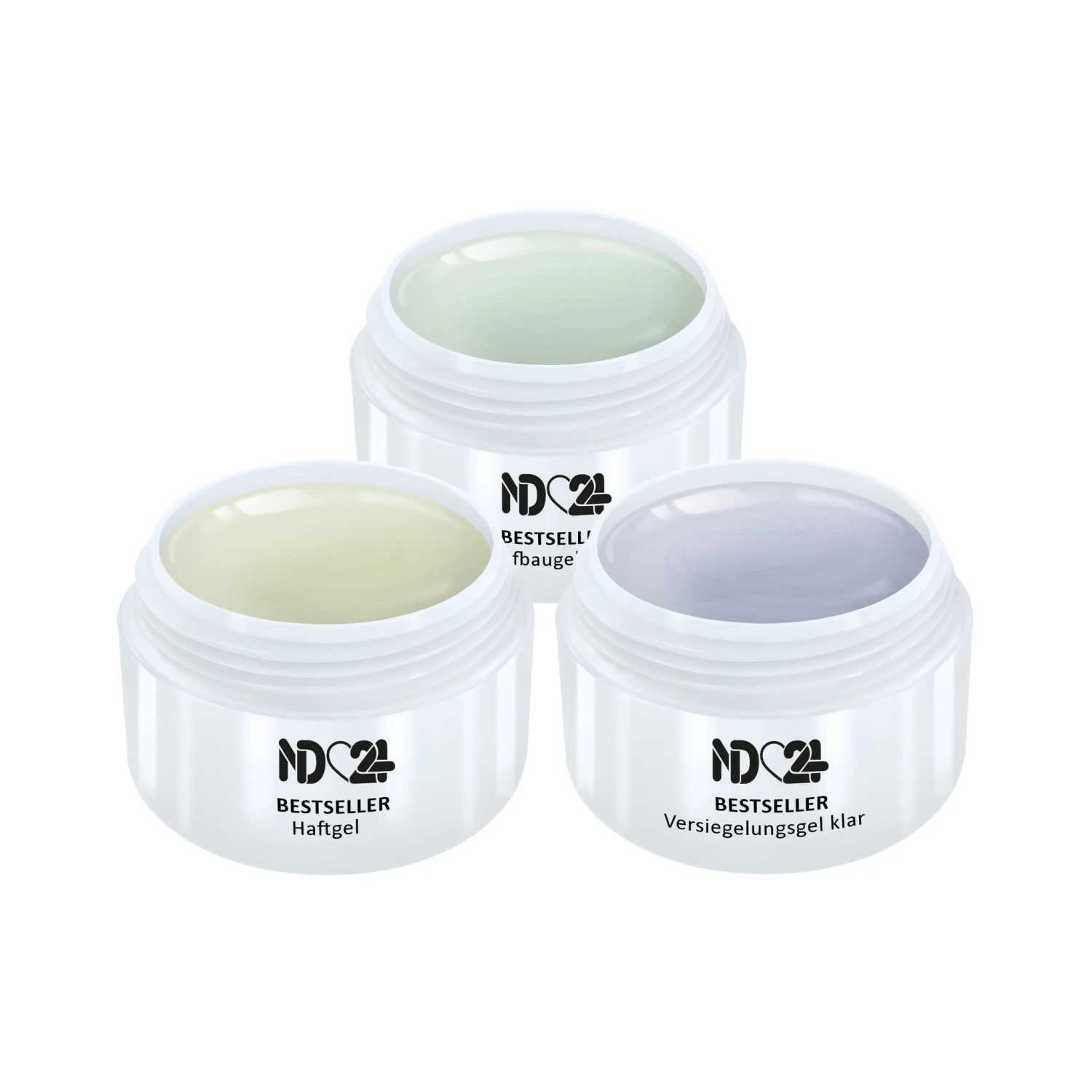 3 X Modellage Gel Set 4 3 X Modellage Gel Set – Bild 2
