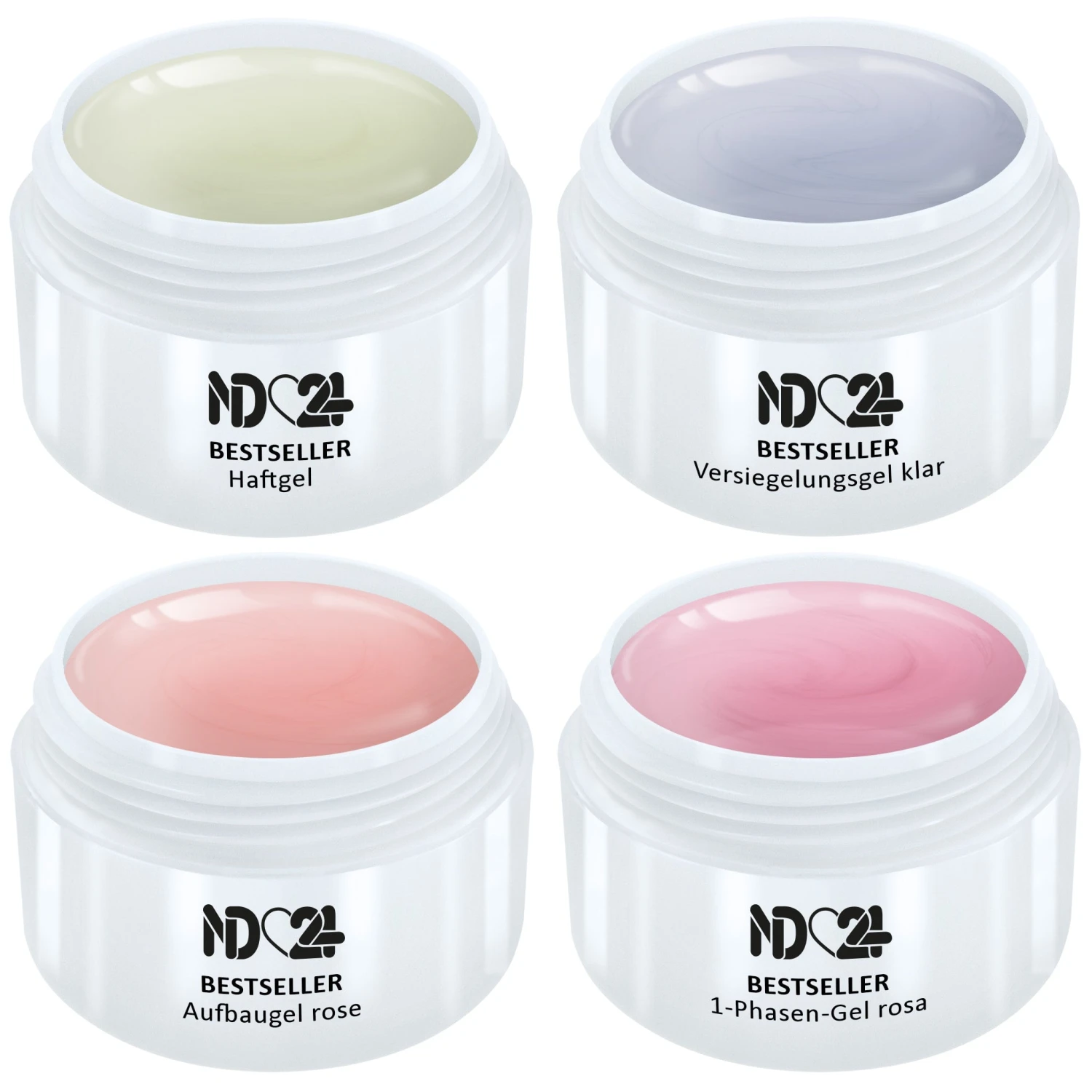 4 X Modellage Gel Set 8 4 X Modellage Gel Set – Bild 6