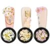 Nailart Overlay 3D Pearls Flower Mix Set