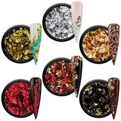 Nailart Foil Flakes Set -Nagelgeräte Geschäft 4204606 3786a542 d89f 4eb1 bdc9 9fc18e7a6efa