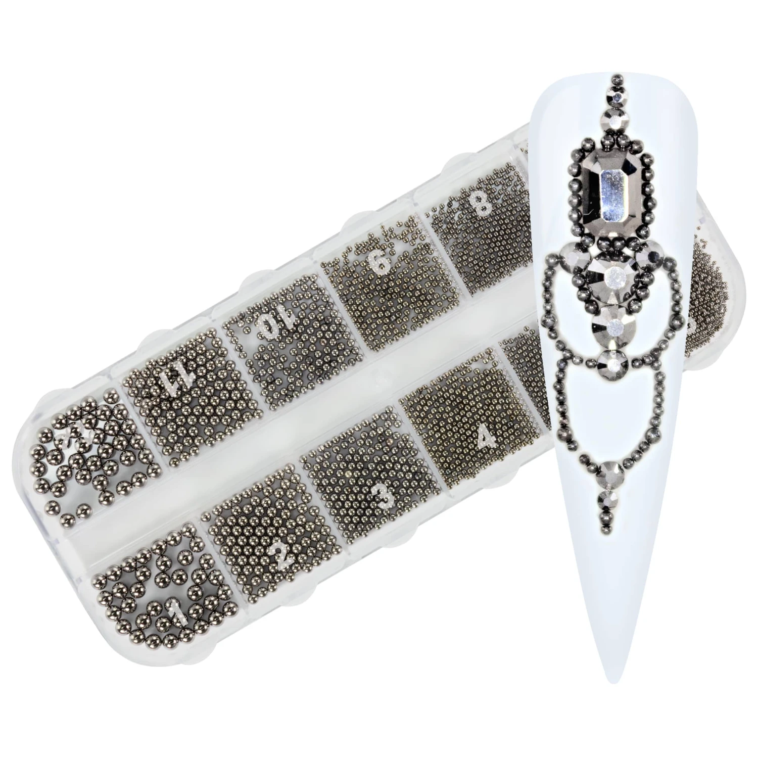 Nailart Perlen Box 7 Nailart Perlen Box – Bild 5