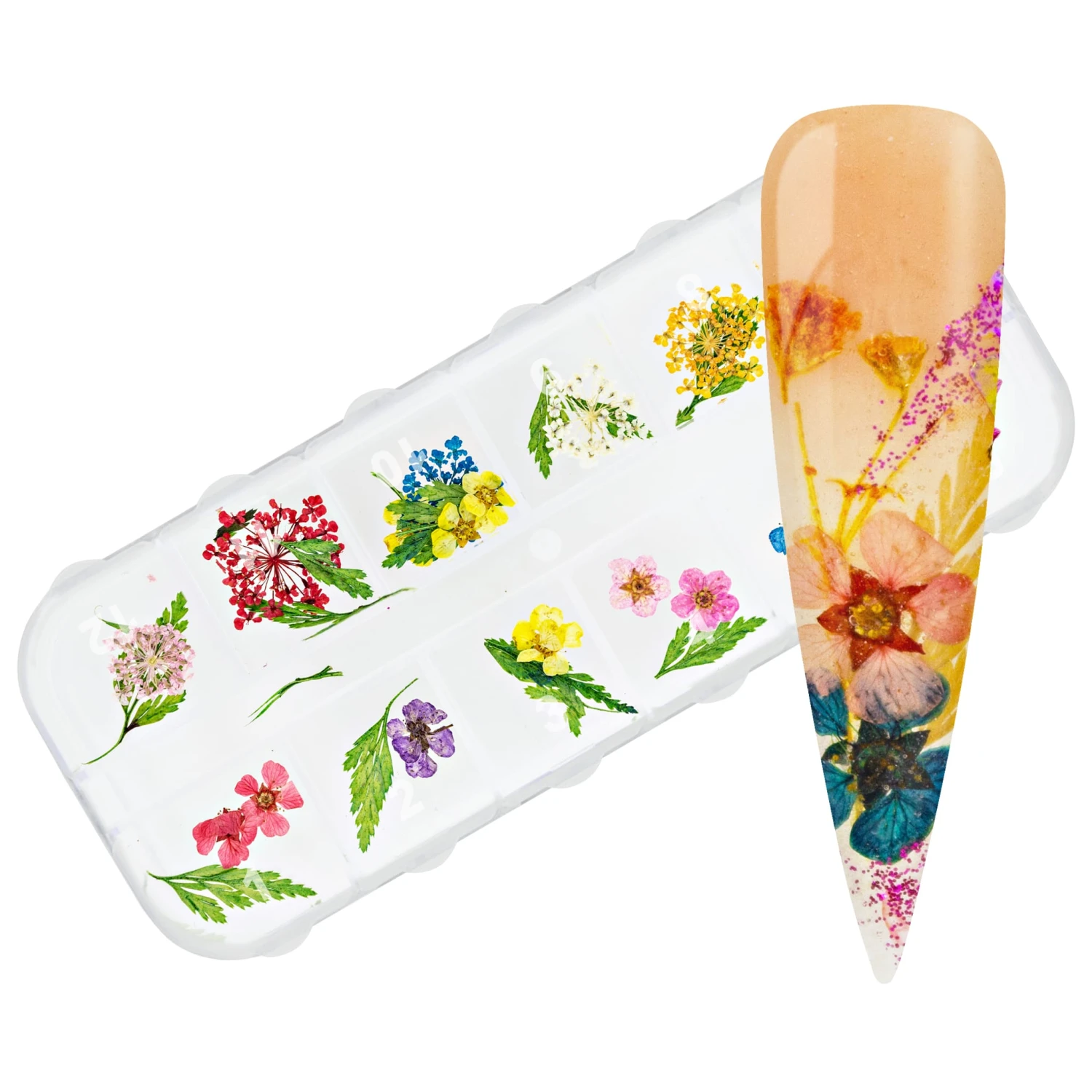 Nailart Dry Flowers 11 Nailart Dry Flowers – Bild 9