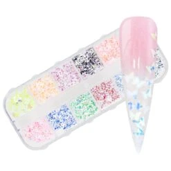 Nailart Inlay Flake Mix -Nagelgeräte Geschäft 4204682