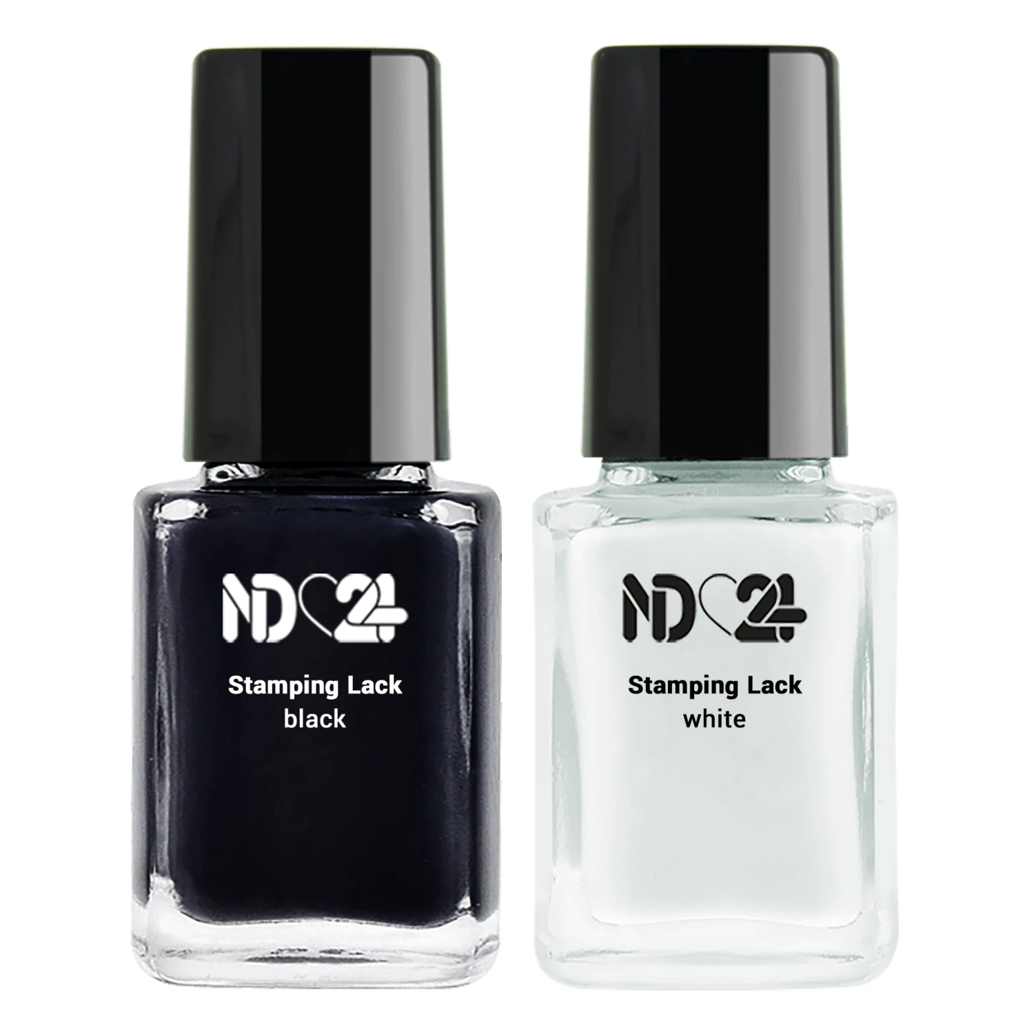 Stamping Lack Set Black & White 3 Stamping Lack Set Black & White