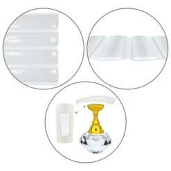 Klebe Pads Übungs Tips -Nagelgeräte Geschäft 4204798 2