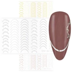 Nailart French Sticker -Nagelgeräte Geschäft 4205102 2