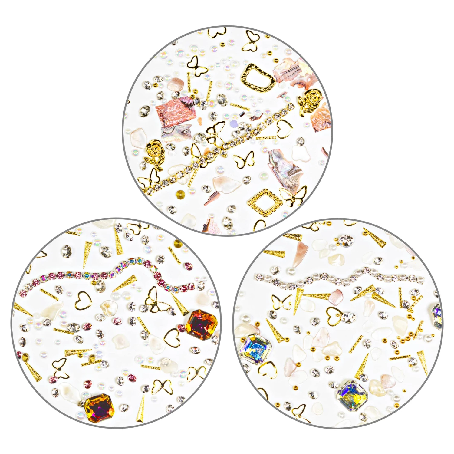 Nailart BlingBling Glamour Mix Set 6 Nailart BlingBling Glamour Mix Set – Bild 4