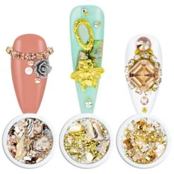 Nailart BlingBling Glamour Mix Set 18 Nailart BlingBling Glamour Mix Set -Nagelgeräte Geschäft 4205113