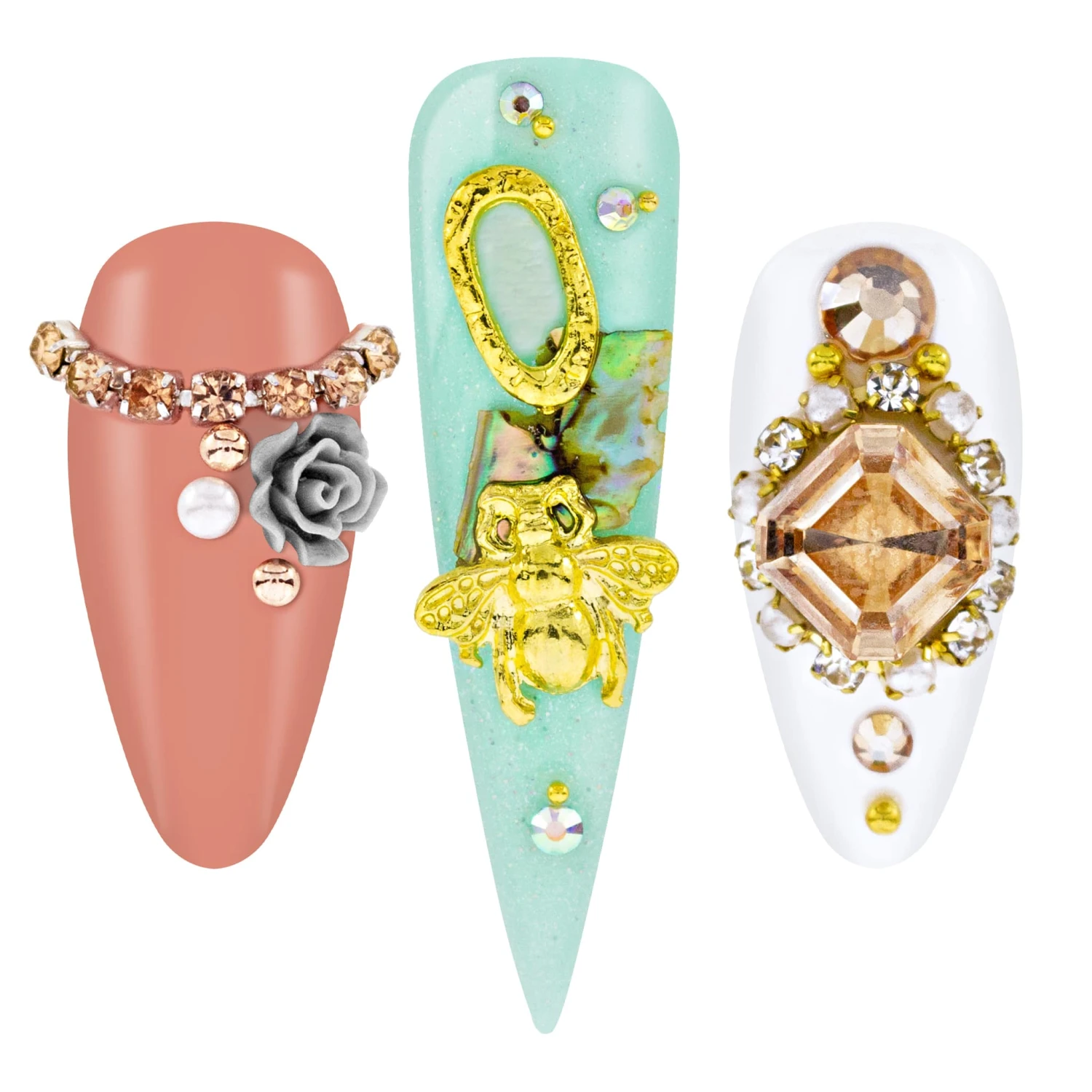 Nailart BlingBling Glamour Mix Set 9 Nailart BlingBling Glamour Mix Set – Bild 7