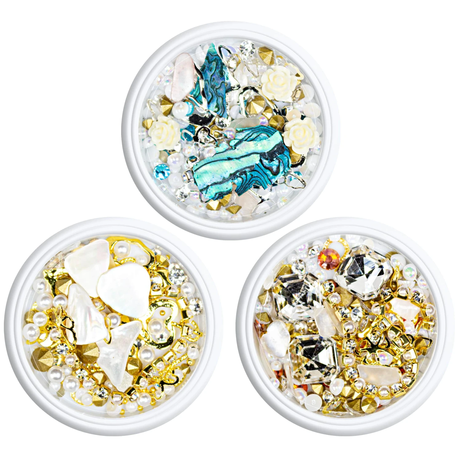 Nailart BlingBling Glamour Mix Set 12 Nailart BlingBling Glamour Mix Set – Bild 10