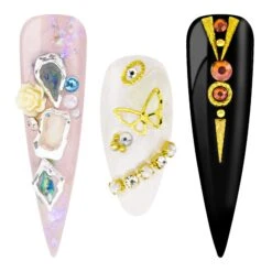 Nailart BlingBling Glamour Mix Set 24 Nailart BlingBling Glamour Mix Set -Nagelgeräte Geschäft 4205114 2