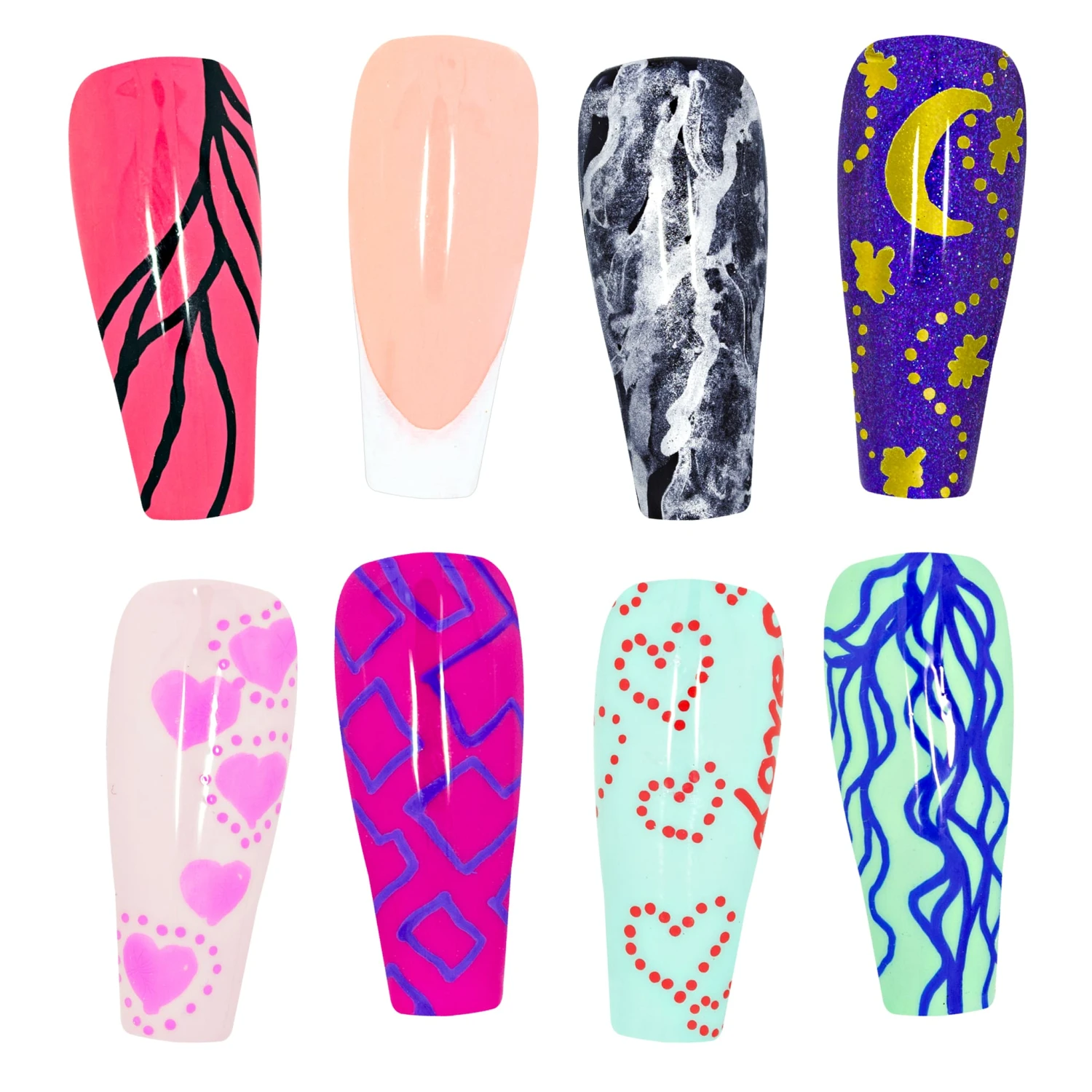 Nailart Pen Set 6 Nailart Pen Set – Bild 4