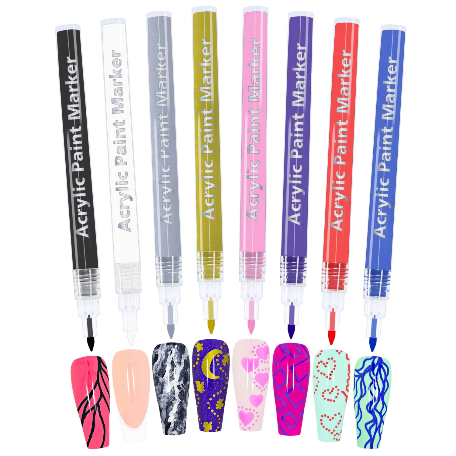 Nailart Pen Set 12 Nailart Pen Set – Bild 10