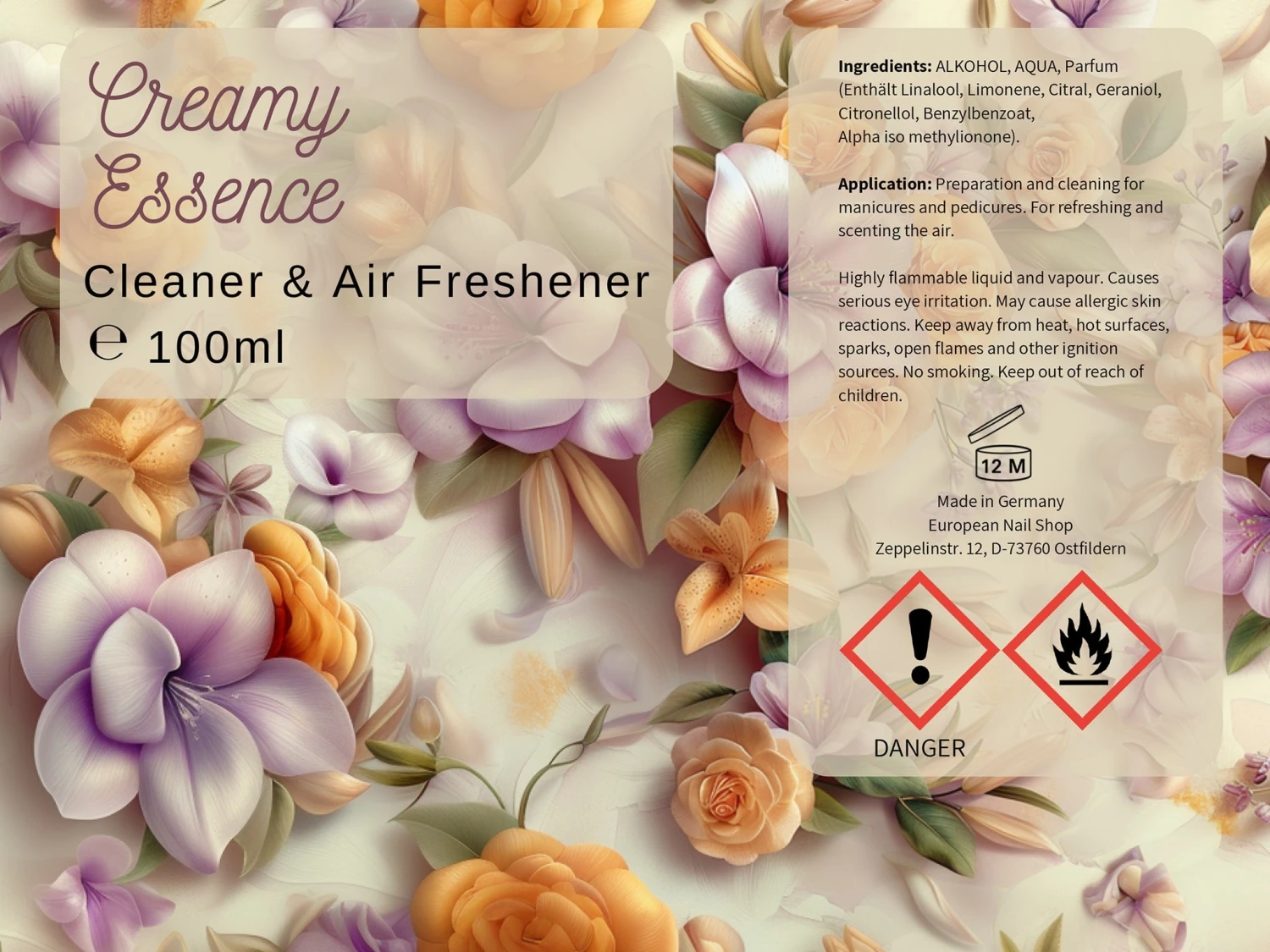 Creamy Essence Cleaner & Raumspray 100ml 4 Creamy Essence Cleaner & Raumspray 100ml – Bild 2