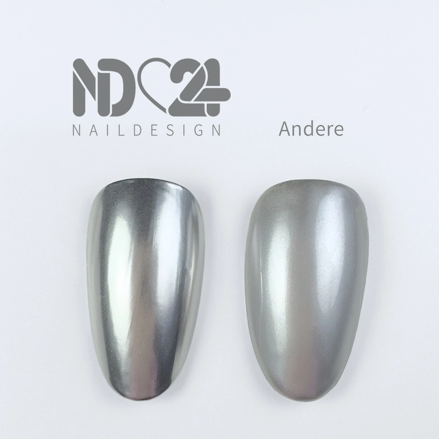 Metallic NoWipe Gel Silver 7 Metallic NoWipe Gel Silver – Bild 5