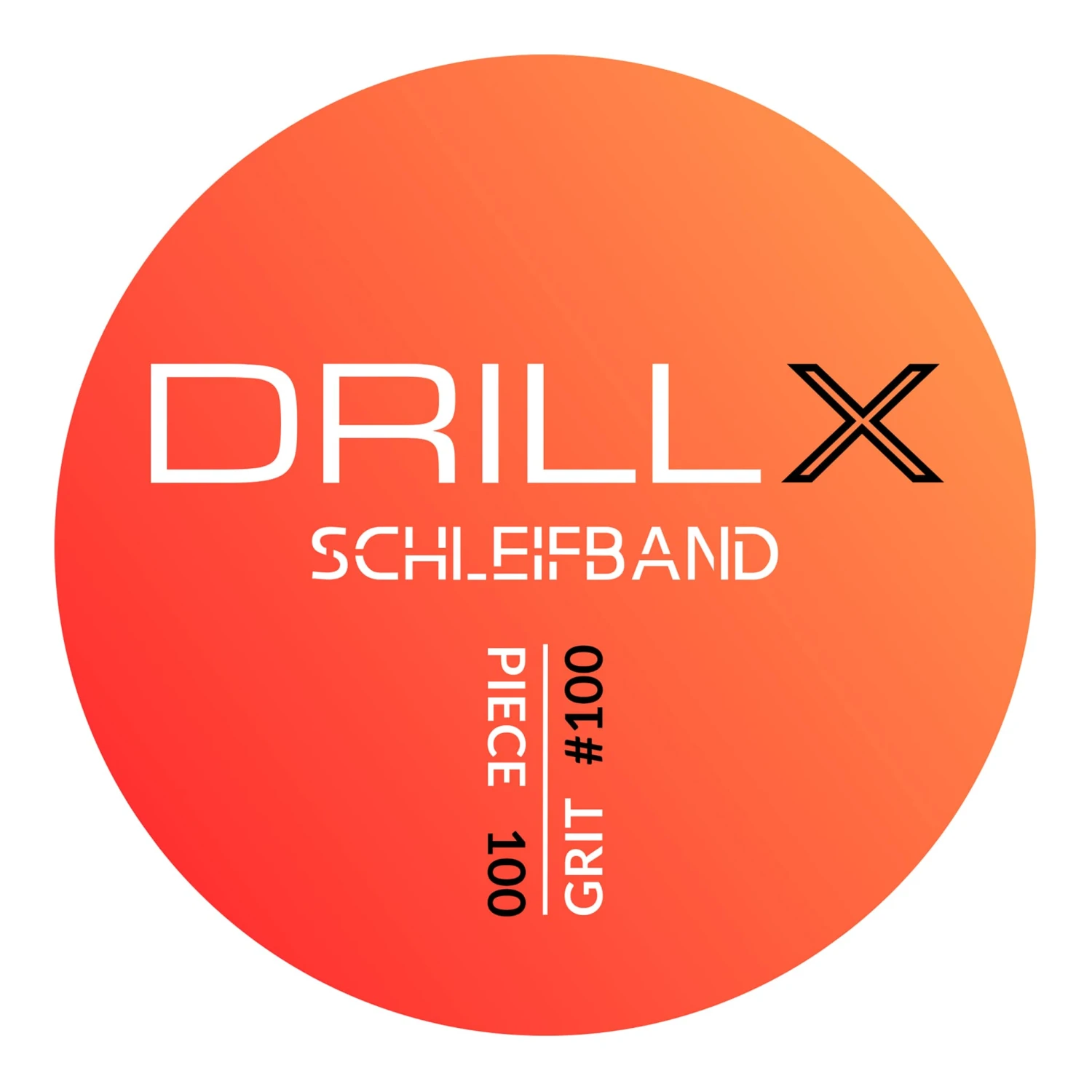 DRILLX Schleifband #100 GROB 4 DRILLX Schleifband #100 GROB – Bild 2