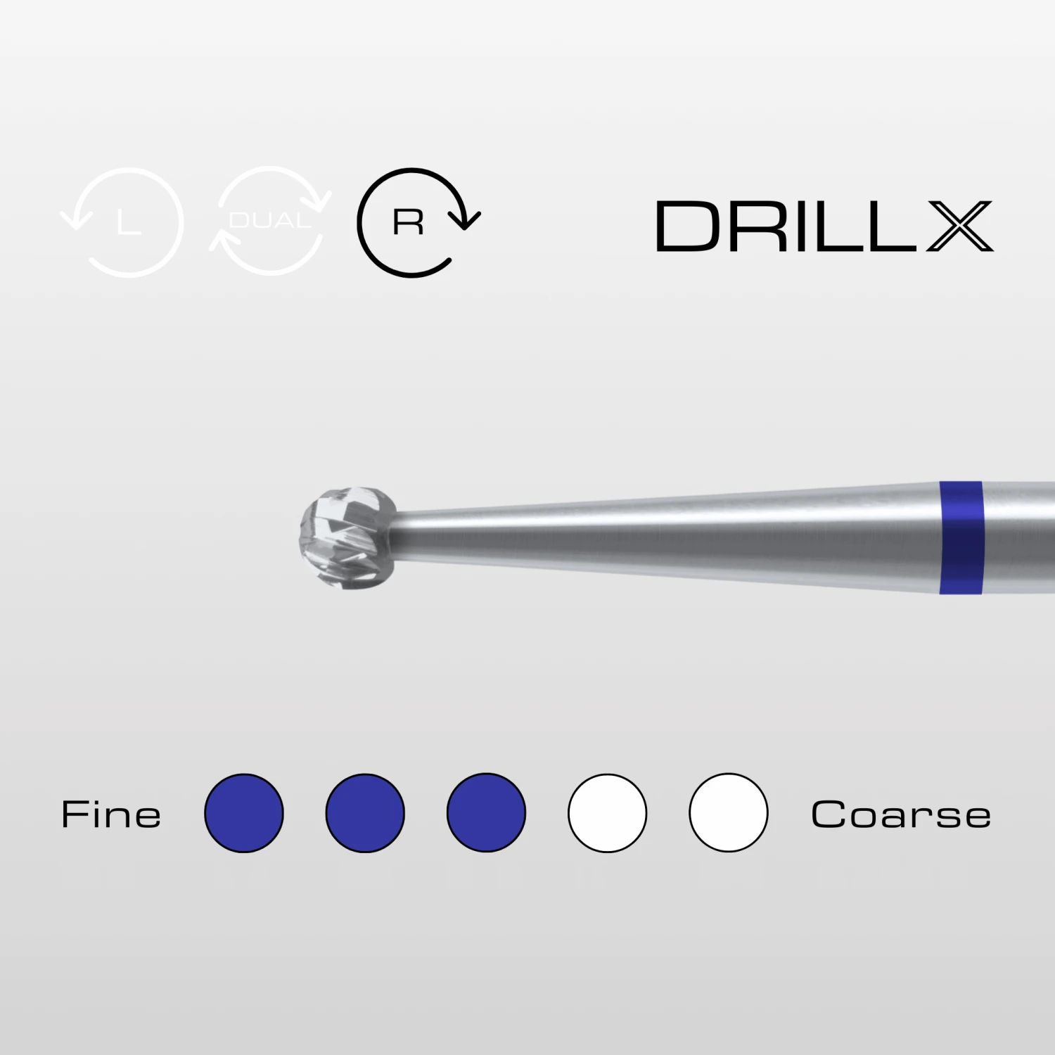 DRILLX Remover Bit Kugel Medium 3 DRILLX Remover Bit Kugel Medium
