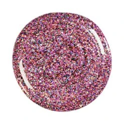Effekt Gel Multi Glitter Pink