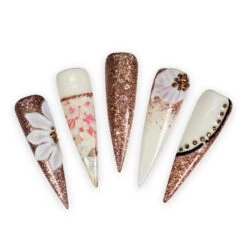 Effekt Gel Classic Glitter Rose Gold -Nagelgeräte Geschäft 6102902007 2