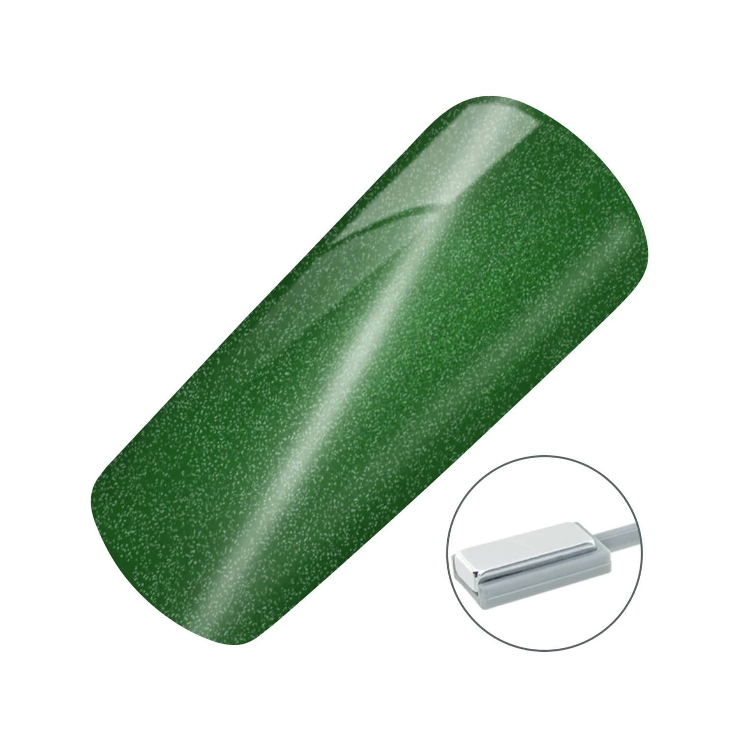 Effekt Gel Cat Eye Magnet Green 5 Effekt Gel Cat Eye Magnet Green – Bild 3