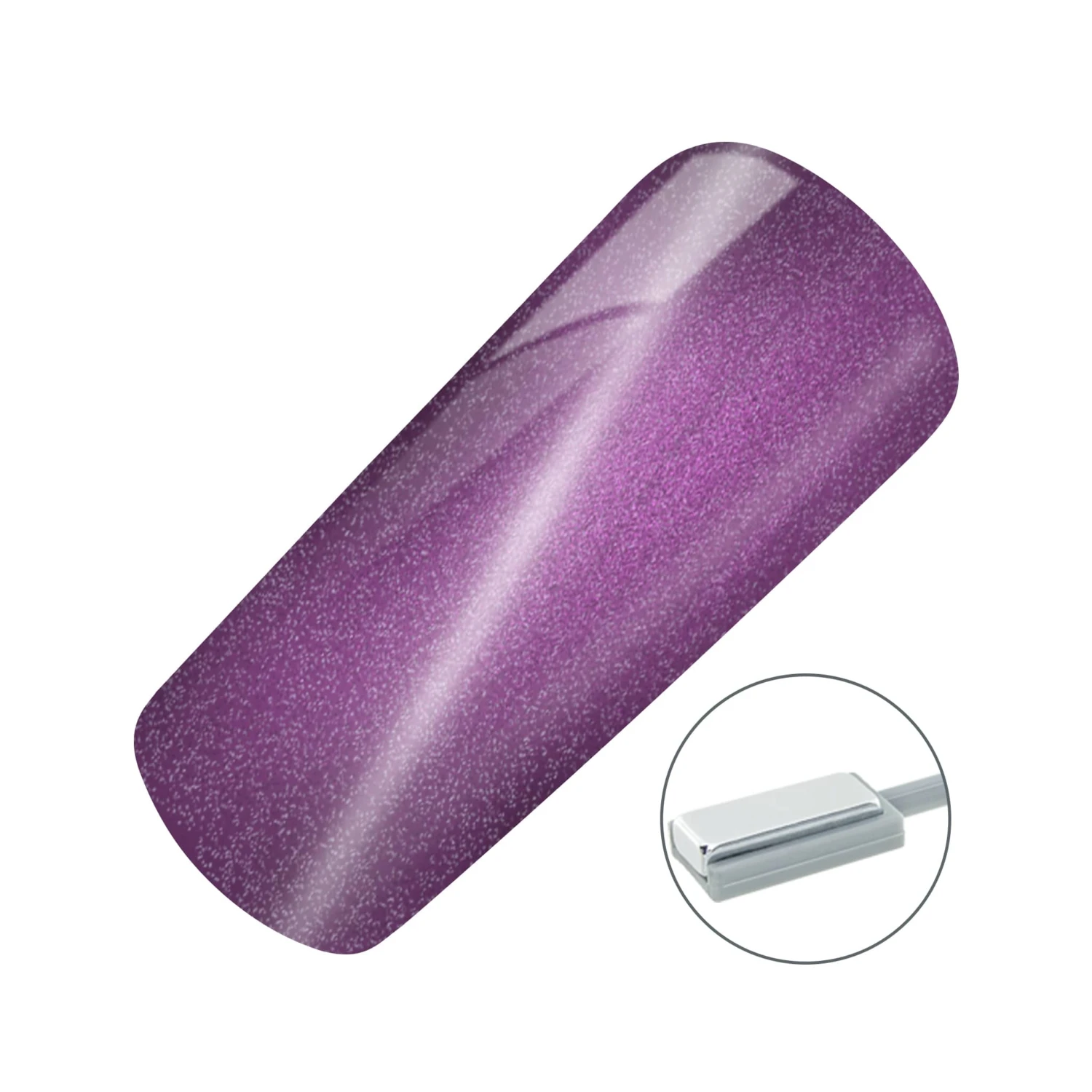 Effekt Gel Cat Eye Magnet Purple 5 Effekt Gel Cat Eye Magnet Purple – Bild 3