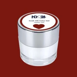 Soak Off Color Gel Really Red