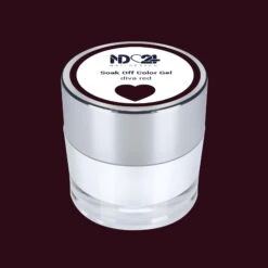 Soak Off Color Gel Diva Red