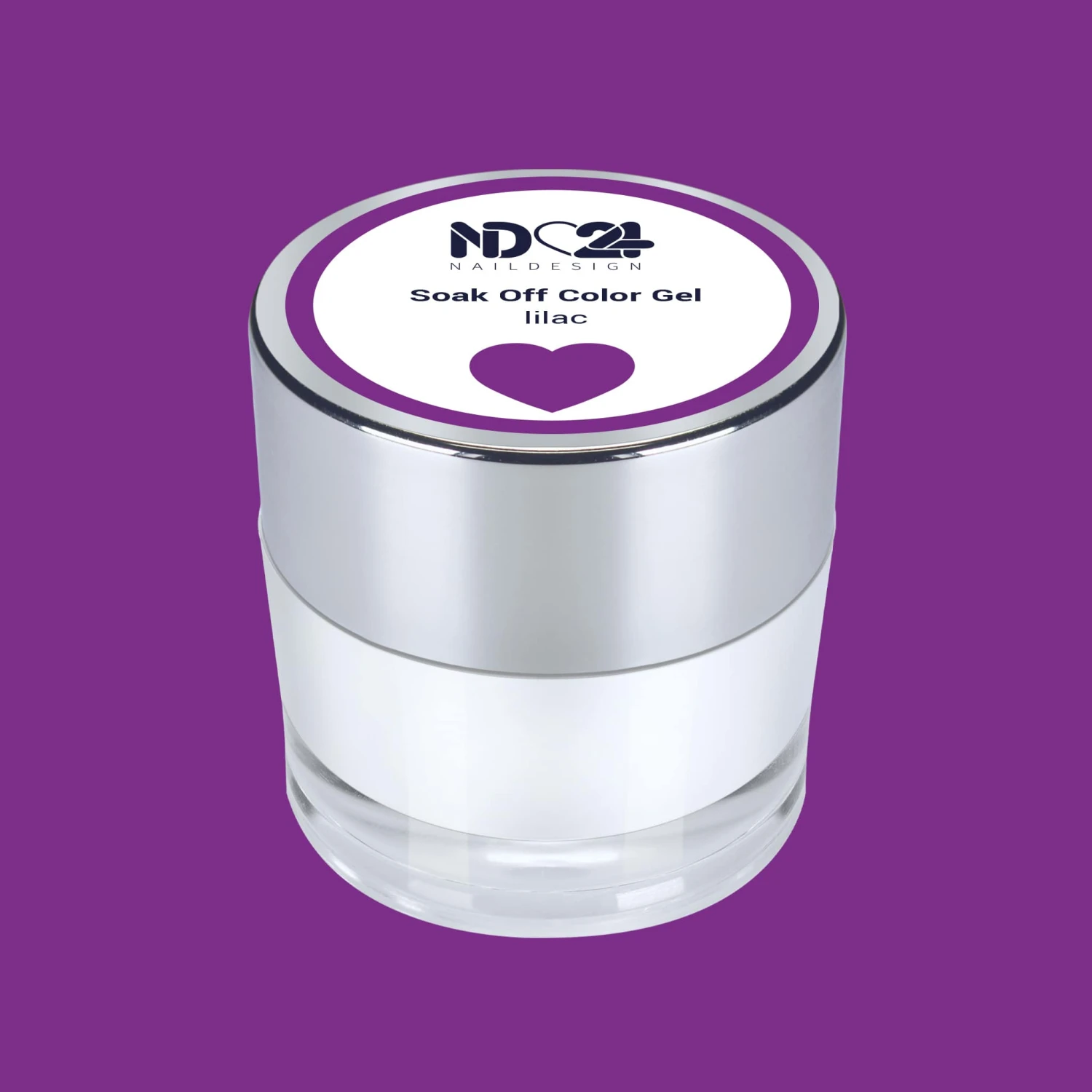 Soak Off Color Gel Lilac 3 Soak Off Color Gel Lilac