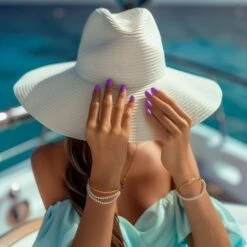 Soak Off Color Gel Lilac 9 Soak Off Color Gel Lilac -Nagelgeräte Geschäft 6109627020 nd24naildesign 42631 a womans hands adjusting her wide brimmed 10ea379d 285e 4063 91b1 1811307d08e4