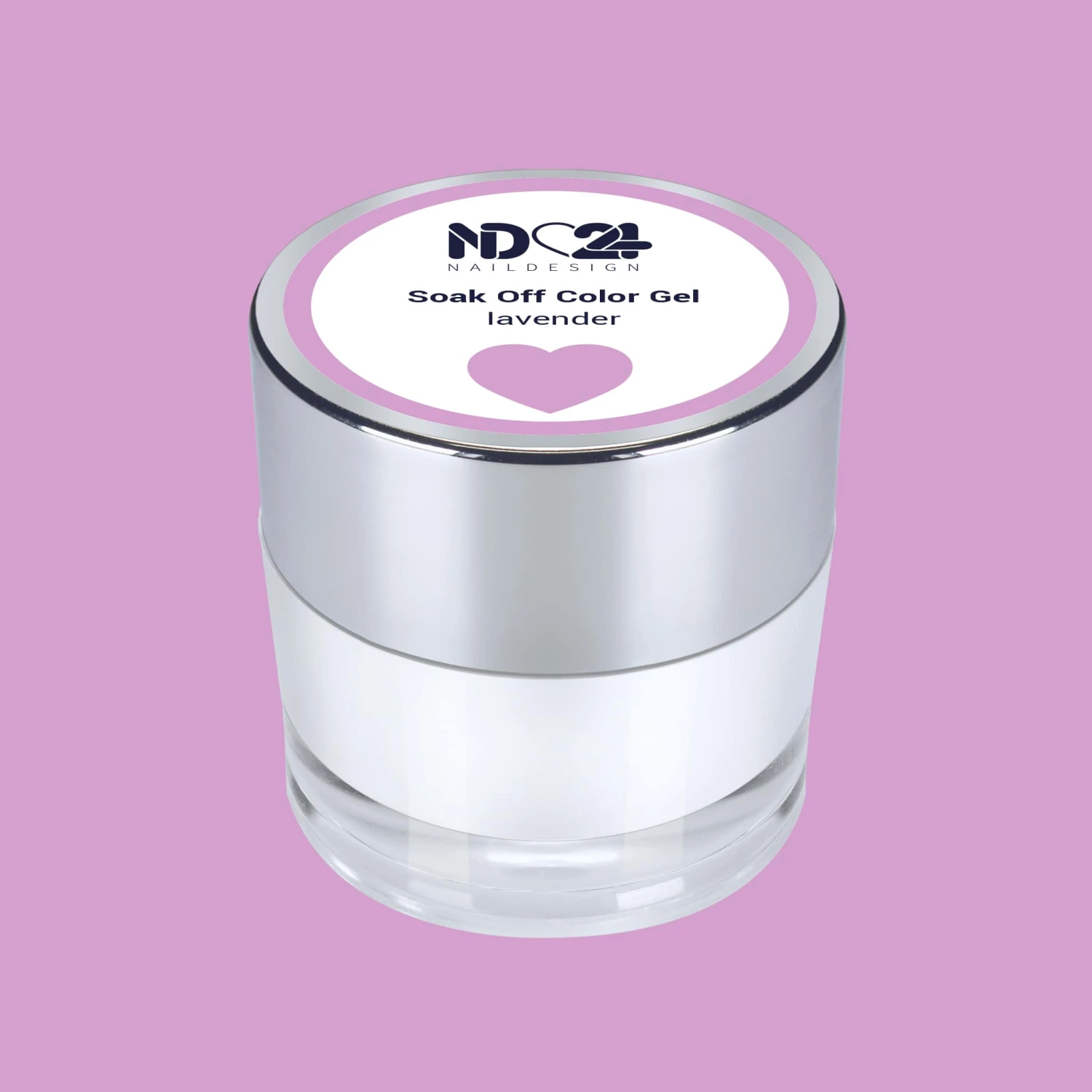 Soak Off Color Gel Lavender 3 Soak Off Color Gel Lavender