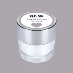 Soak Off Color Gel Dove Grey