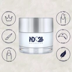 Soak Off Effect Gel Glimmer Holo White -Nagelgeräte Geschäft 6109727001 1